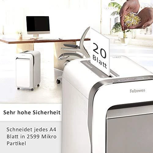 Fellowes MicroShred LX221 Popieriaus smulkinimas, Kreditinių kortelių smulkinimas, Tradicinis