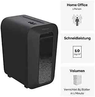 Fellowes Powershred popieriaus naikiklis LX65 juodas