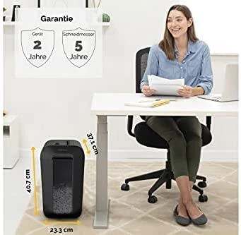 Fellowes Powershred popieriaus naikiklis LX65 juodas