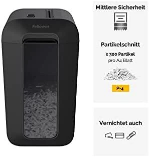 Fellowes LX65 smulkintuvas su P-4 saugumo klasės aprašymu