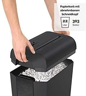 Fellowes Powershred popieriaus naikiklis LX65 juodas