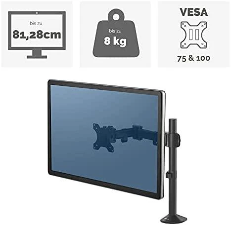 Fellowes laikiklis 1 monitoriui „Reflex“ (8502501)