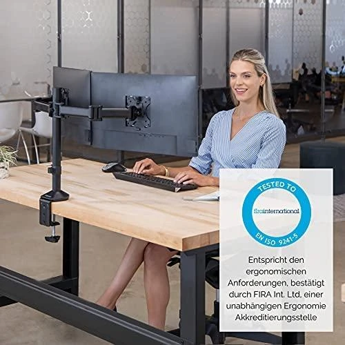 Fellowes ergonominė laikiklis 2 monitoriams, Reflex