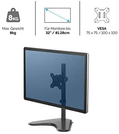„Fellowes Seasa“ laisvai pastatoma laikiklis 1 monitoriui