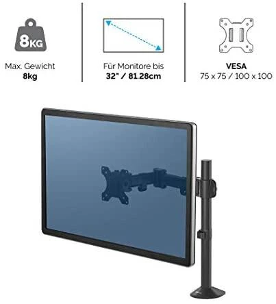 Fellowes laikiklis 1 monitoriui „Reflex“ (8502501)