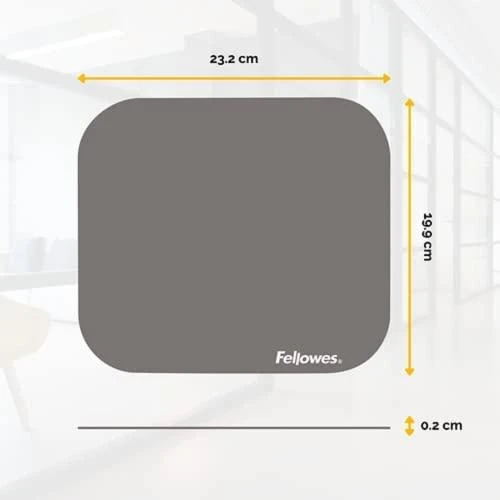 Pelės kilimėlis Fellowes Economy, pilka