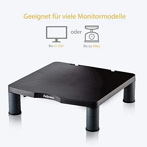 Laikiklis FELLOWES Stand-Graph Monitorius stovas grafitas