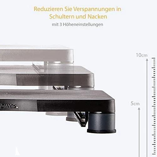 Laikiklis FELLOWES Stand-Graph Monitorius stovas grafitas