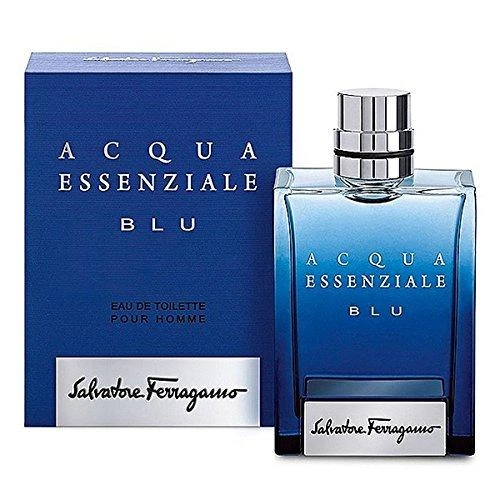 Salvatore Ferragamo Acqua Essenziale Blu EDT tualetinis vanduo vyrams, 100 ml