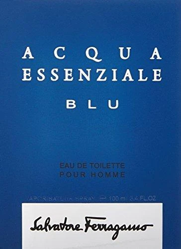 Salvatore Ferragamo Acqua Essenziale Blu EDT tualetinis vanduo vyrams, 100 ml