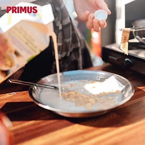 Švedija Primus Campfire serving kit steel bowl with lid and 4 plates