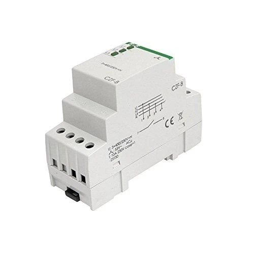 F&F Fazės praradimo ir disbalanso relė 10A 1NO 4sek 55V CZF-B