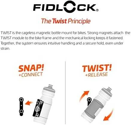 Gertuvės laikiklis su adapteriu Fidlock TWIST uni connector