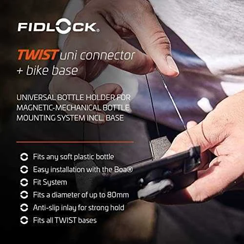 Gertuvės laikiklis su adapteriu Fidlock TWIST uni connector
