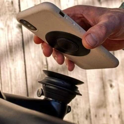 Adapteris telefonui universalus priklijuojamas Fidlock Vacuum uni phone patch