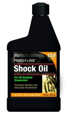 Tepalas / alyva šakėms Finish Line Shock 15WT 475ml