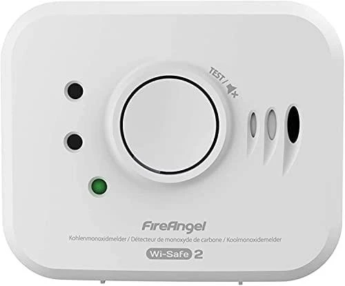 Anglies monoksido jutiklis FireAngel NM-CO-10X-INT (baltos spalvos)