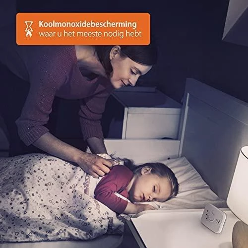 Anglies monoksido jutiklis FireAngel NM-CO-10X-INT (baltos spalvos)