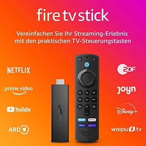 Vaizdo grotuvas „Amazon Fire TV Stick Alexa 2021“.