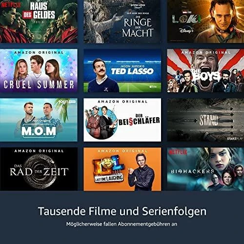 Vaizdo grotuvas „Amazon Fire TV Stick Alexa 2021“.