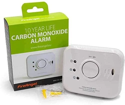 Anglies monoksido jutiklis FireAngel NM-CO-10X-INT (baltos spalvos)