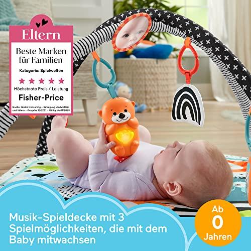 Fisher Price FP veiklos kilimėlis su šviečiančiu ir grojančiu gyvūnėliu