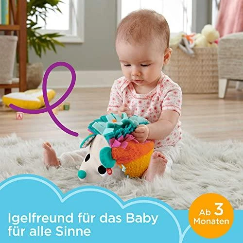 Fisher Price pliušinis ežiukas