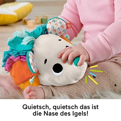 Fisher Price pliušinis ežiukas