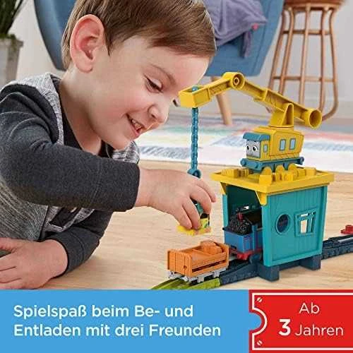 Žaislinis rinkinys Thomas and Friends „Kranė Karli ir Sandi“