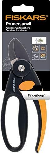 Fiskars Sekatorius atraminiais ašmenimis su pirkštams skirta anga P43, 1001535
