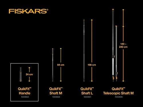 Fiskars QuikFit Trumpas kotas