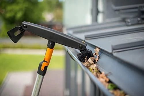 Fiskars QuikFit latakų šepetys 1001414