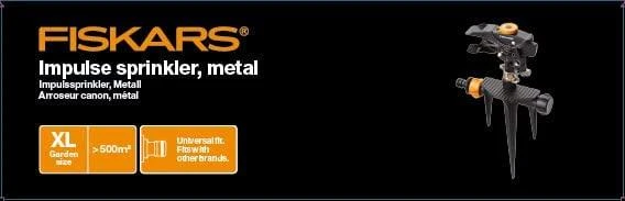 Fiskars Pulsinis purkštuvas, metalinis