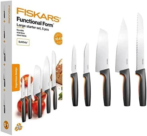 Fiskars Functional Form didelis pradedančiųjų rinkinys, 5 vnt.