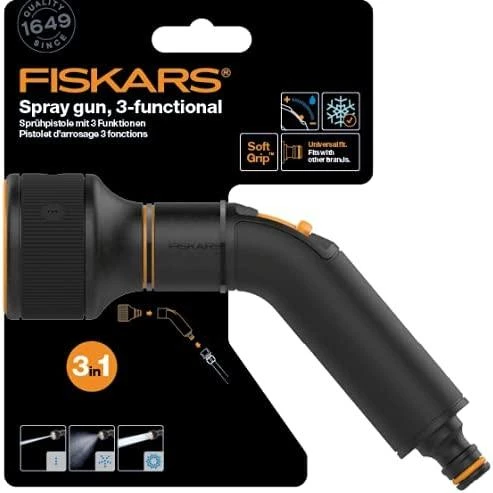 Fiskars 3 funkcijų purškimo pistoletas#