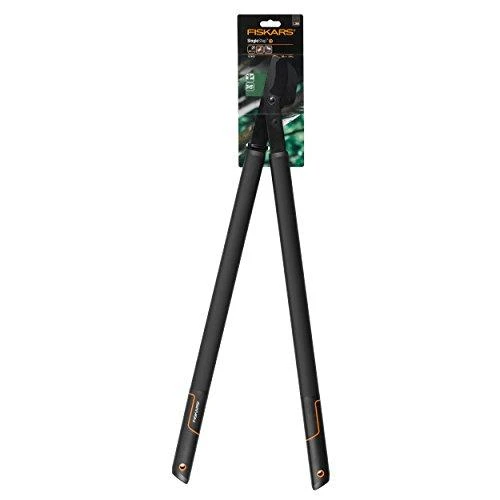 Fiskars SingleStep sodo žirklės prasilenkiančiais ašmenimis, kablio formos galva L38 (1001426)