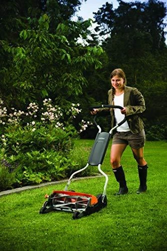 Fiskars Mechaninė vejapjovė be žolės rinktuvo StaySharp Max (1000591) 46cm