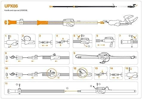 Rankena genėtuvui Fiskars UPX86