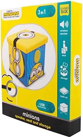 Thumbs Up Fizz Aufbewahrungsbox Minions inkl. Lautsprecher blau