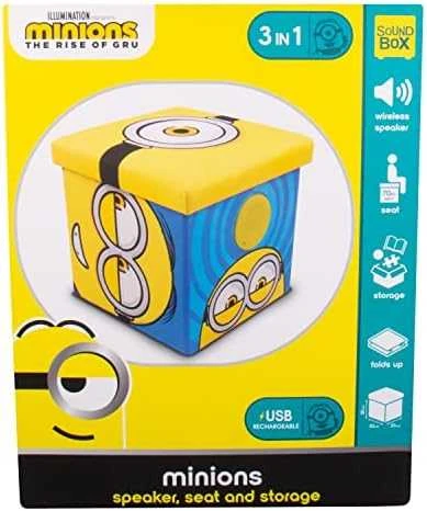 Thumbs Up Fizz Aufbewahrungsbox Minions inkl. Lautsprecher blau