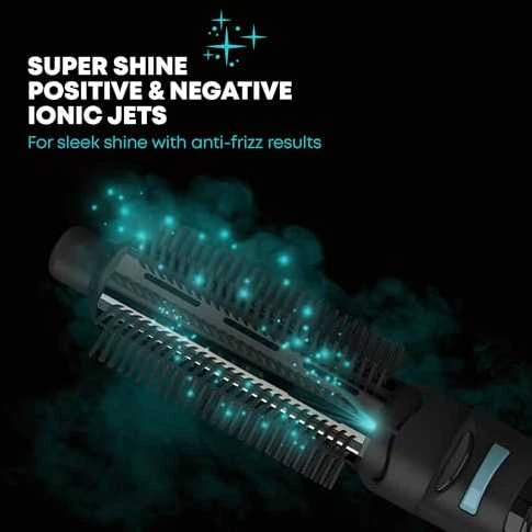 „Revamp DR-1250X-EU Progloss Ionic Airstyle“ 6 viename plaukų formavimo prietaisas su oro kondicionieriumi