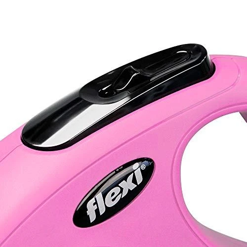 Trixie FLEXI pavadėlis šuniui New Classic XS virvinis, 3 m, rožinis