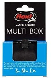 Flexi Multi Box dėžutė skanėstams arba maišeliams juodos spalvos tinkanti Vario, New Comfort, New Classic, Design ir Neon S, M ir L pavadėliams