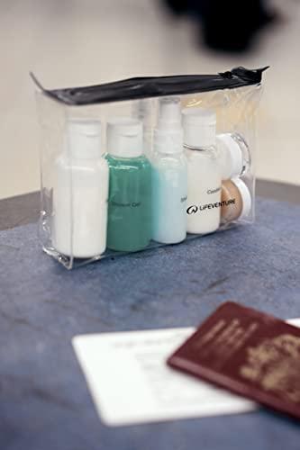 Kelioninių plastikinių buteliukų rinkinys Lifeventure Flight Bottle Set