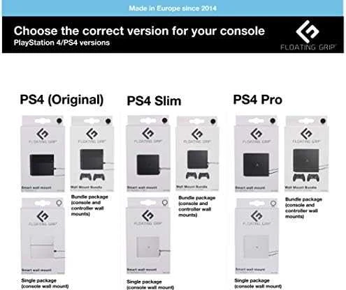 Floating Plūduriuojančios rankenos Playstation valdiklio sieninis laikiklis