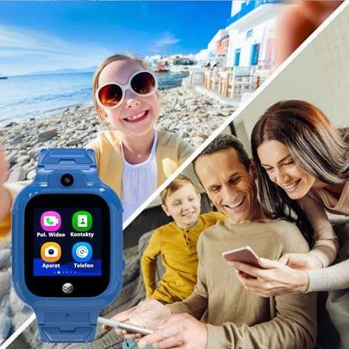 Forever išmanusis laikrodis GPS WiFi Kids See Me! 3 KW-320 juodas
