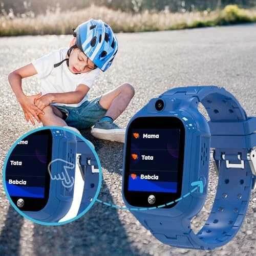 Forever išmanusis laikrodis GPS WiFi Kids See Me! 3 KW-320 juodas
