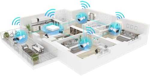 Foscam FN7108W-B4-1T 2MP WIFI NVR RINKINYS