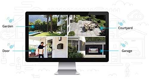 Foscam FN7108W-B4-1T 2MP WIFI NVR RINKINYS