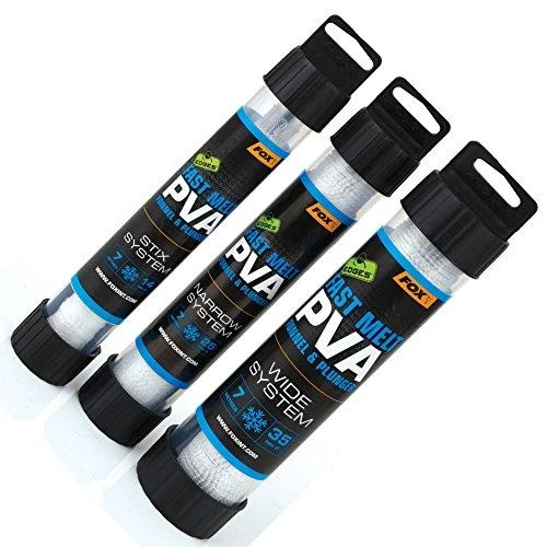 PVA kojinė su tūba ir grūstuvu FOX Fast Melt PVA 25mmx7m